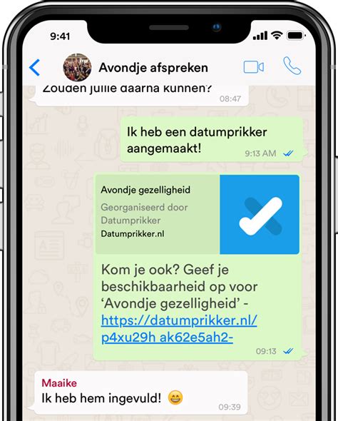 in whatsapp datumprikker|Tip: zo kun je een datum prikken via WhatsApp